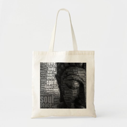 Tote Bag Mots bouddhistes de la sagesse (Devant)