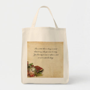 Tote Bag Mots de l'écrivain
