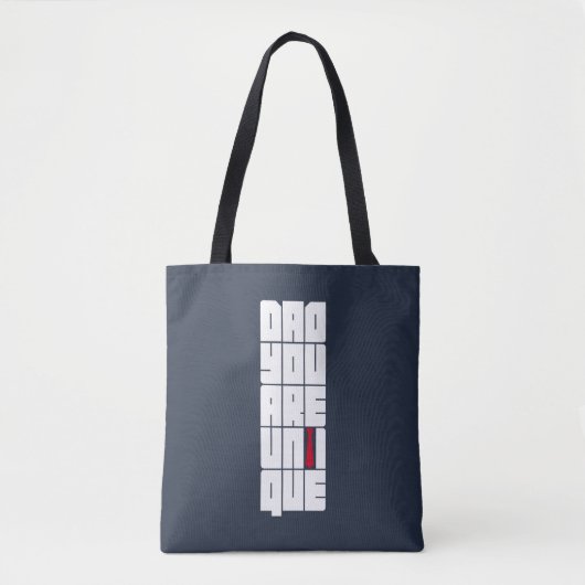 Tote Bag Mots Papa Tu Es Unique (Devant)