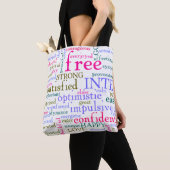 Tote Bag Mots stimulants (De près)