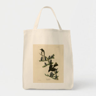 Tote Bag Moucherolle à face olive, les oiseaux d'Amérique d