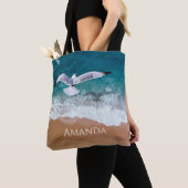 Tote Bag Mouette au-dessus de la mer (De près)