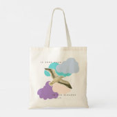 Tote Bag Mouette dans les nuages (Dos)