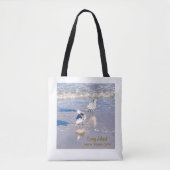 Tote Bag Mouettes de Coney Island (Devant)