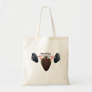 Tote Bag Moule amusante travaillant sur l'illustration de d