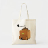 Tote Bag Moulin à café à l'ancienne (Devant)
