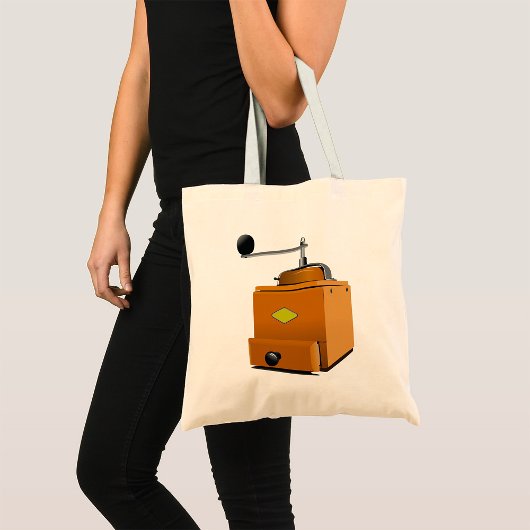 Tote Bag Moulin à café à l'ancienne