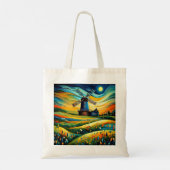 Tote Bag Moulin à vent la nuit 8 (Dos)