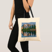 Tote Bag Mount Shuksan mirrored in Reflection Lake (Devant (produit))