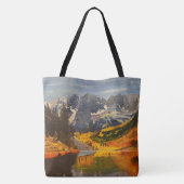 Tote Bag Mountain Lake, Par Gary Poling (Dos)