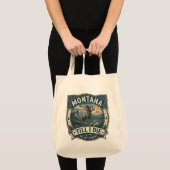 Tote Bag « Mourir dans le Montana » (Devant (produit))
