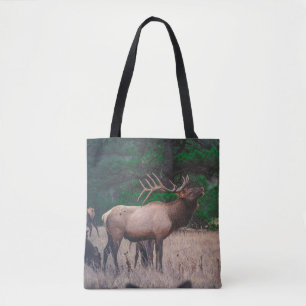 Tote Bag MOUSSE Brown PRÈS DE L'ARBRE VERT EN JOUR