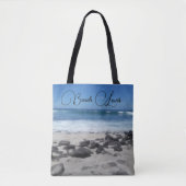 Tote Bag Mousse de mer Ocean Lava Beach Lover (Devant)