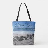Tote Bag Mousse de mer Ocean Lava Beach Lover (Dos)