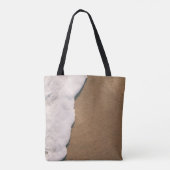 Tote Bag Mousse de mer sur sable (Dos)