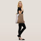 Tote Bag Mousse de mer sur sable (Sur le modèle)