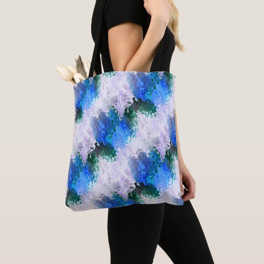 Tote Bag Mousse mer...... (De près)