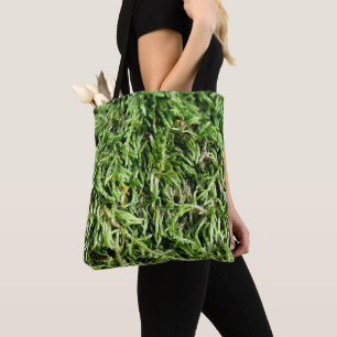 Tote Bag Mousse verte nature
