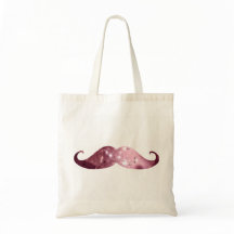 Moustache rose drôle de Bling
