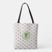 Tote Bag Mouton blanc souple (Dos)