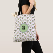 Tote Bag Mouton blanc souple (De près)