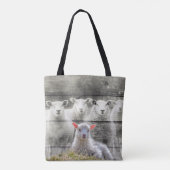 Tote Bag Mouton d'agneau de bébé (Dos)