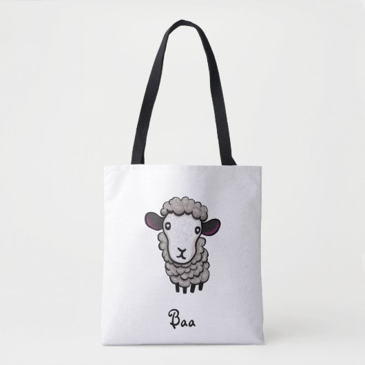 Tote Bag mouton mignon (Devant)