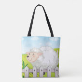 Tote Bag Mouton souriant (Dos)