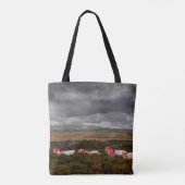 Tote Bag Moutons colorés (Dos)