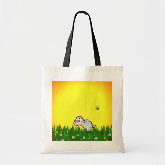 Tote Bag Moutons de champ (Devant)