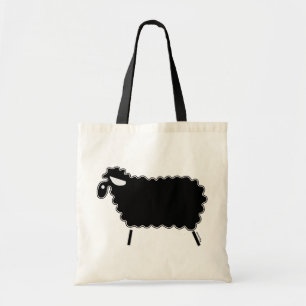 Tote Bag Moutons noirs