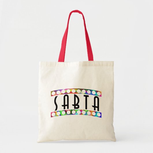 Tote Bag Moyens de Sabta (ou Savta), "grand-mère, "dans (Devant)