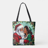 Tote Bag Mr and Mrs Clause Sweet Christmas  (Dos)