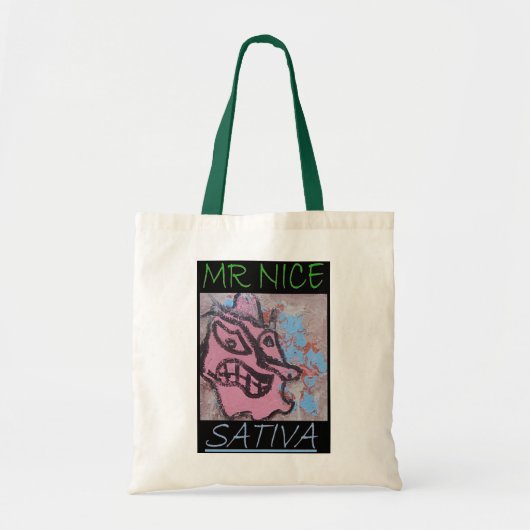 TOTE BAG MR NICE SATIVA (Devant)