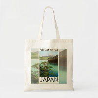 Mt Fuji Japon affiche Voyage Art Vintage