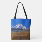 Tote Bag Mt. Parc national McKinley Denali, Alaska (Dos)