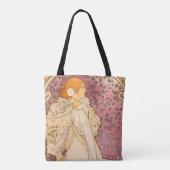 Tote Bag Mucha Art nouveau femme beauté (Dos)