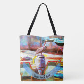 Tote Bag Muelle Los Peines Pelican 0463 (Dos)