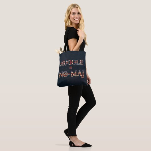 TOTE BAG MUGGLE™ = NO-MAJ™ (Sur le modèle)