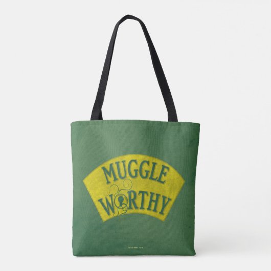 TOTE BAG MUGGLE WORTHY™ (Dos)