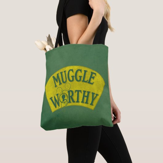 TOTE BAG MUGGLE WORTHY™ (De près)