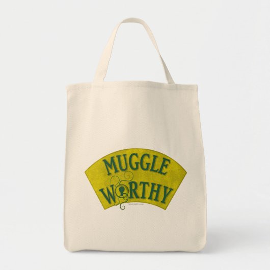 TOTE BAG MUGGLE WORTHY™ (Devant)