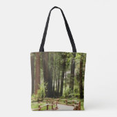 Tote Bag Muir Woods Chemin I Nature Photographie (Dos)