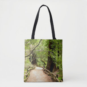 Tote Bag Muir Woods Path II Nature Photography