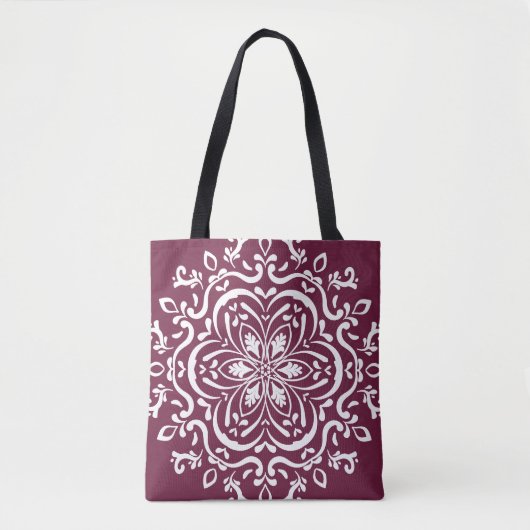 Tote Bag Mulberry Mandala (Devant)