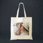 Tote Bag Multi photo moderne typographie script meilleur ma<br><div class="desc">Typographie multi photo moderne script girly meilleure maman jamais design. Fait partie d'une collection moderne.</div>