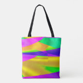 Tote Bag MultiColor Joy Conception géométrique Abstraite (Dos)