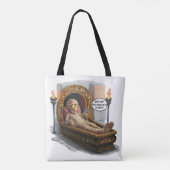 Tote Bag Mummy drôle (Dos)