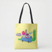 Tote Bag Mung, Chowder, Shnitzel & Truffes en voilier (Devant)