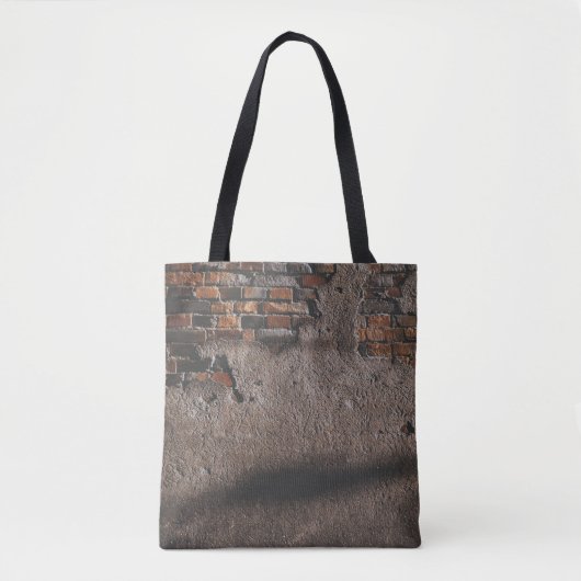Tote Bag Mur avec briques cassées (Devant)